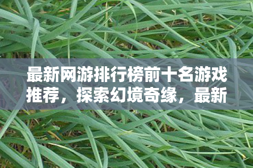 最新网游排行榜前十名游戏推荐,探索幻境奇缘,最新网游的奇幻之旅 最新网游排行榜前十名游戏推荐,探索幻境奇缘,最新网游的奇幻之旅