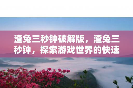 探索游戏世界的快速通道图片