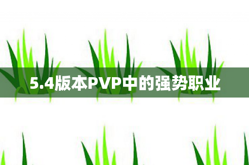 5.4版本PVP中的强势职业 5.4版本PVP中的强势职业