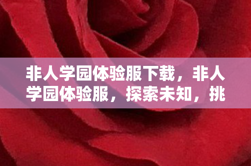 非人学园体验服下载,非人学园体验服,探索未知,挑战自我 非人学园体验服下载,非人学园体验服,探索未知,挑战自我
