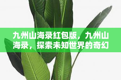 九州山海录红包版,九州山海录,探索未知世界的奇幻之旅 九州山海录红包版,九州山海录,探索未知世界的奇幻之旅