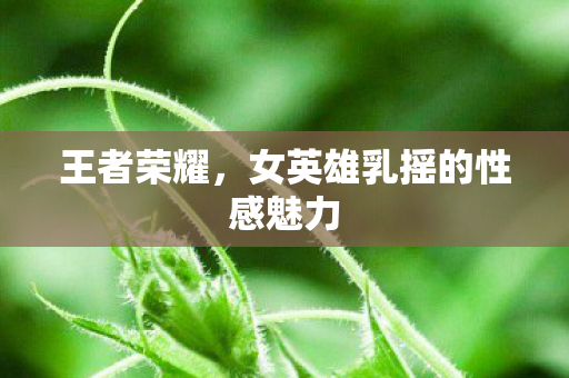 王者荣耀,女英雄乳摇的性感魅力 王者荣耀,女英雄乳摇的性感魅力