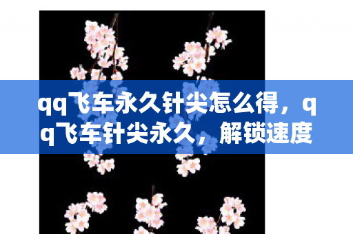 qq飞车永久针尖怎么得，qq飞车针尖永久，解锁速度与激情的终极神器