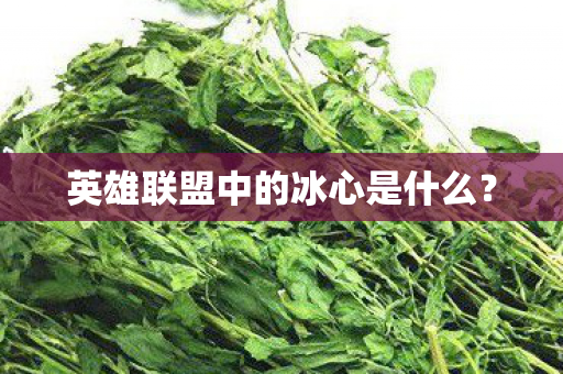 英雄联盟中的冰心是什么？
