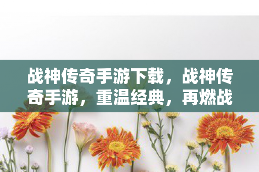 战神传奇手游下载图片
