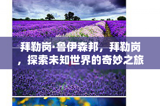 拜勒岗·鲁伊森邦，拜勒岗，探索未知世界的奇妙之旅