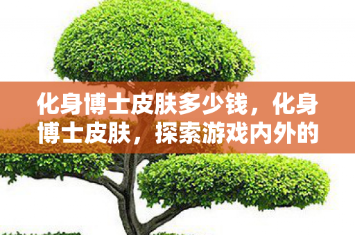 化身博士皮肤多少钱，化身博士皮肤，探索游戏内外的双重世界