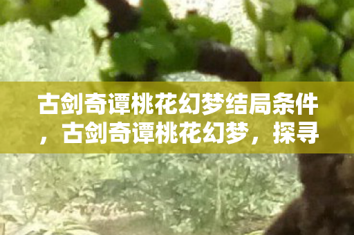 古剑奇谭桃花幻梦结局条件图片