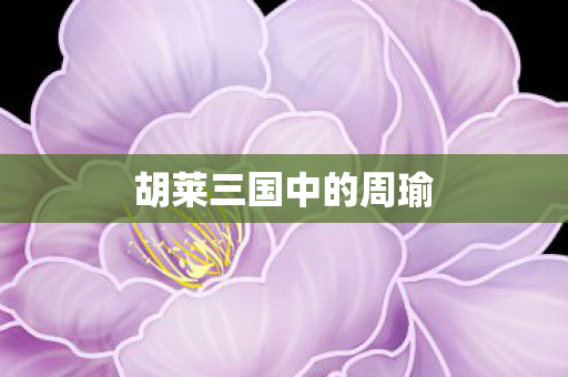 胡莱三国中的周瑜 胡莱三国中的周瑜