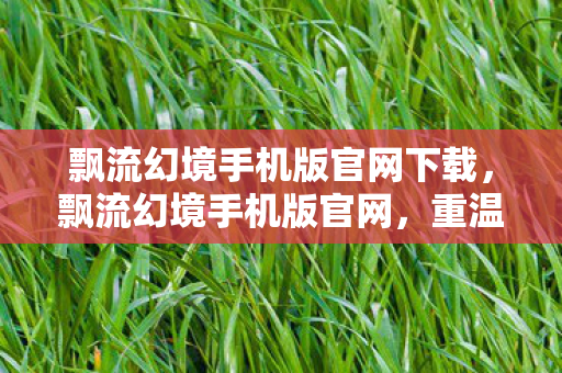 飘流幻境手机版官网下载,飘流幻境手机版官网,重温经典,尽享移动娱乐新体验 飘流幻境手机版官网下载,飘流幻境手机版官网,重温经典,尽享移动娱乐新体验