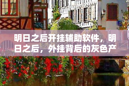 明日之后开挂辅助软件,明日之后,外挂背后的灰色产业链 明日之后开挂辅助软件,明日之后,外挂背后的灰色产业链