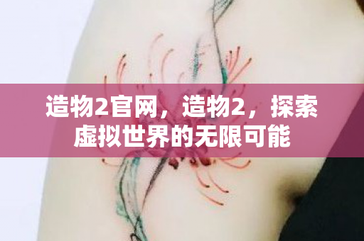 造物2官网,造物2,探索虚拟世界的无限可能 造物2官网,造物2,探索虚拟世界的无限可能