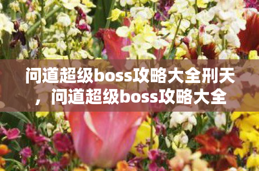 问道超级boss攻略大全刑天,问道超级boss攻略大全 问道超级boss攻略大全刑天,问道超级boss攻略大全