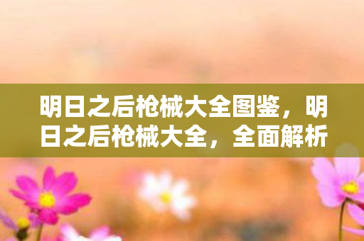 明日之后枪械大全图鉴,明日之后枪械大全,全面解析游戏内枪械种类与特性 明日之后枪械大全图鉴,明日之后枪械大全,全面解析游戏内枪械种类与特性