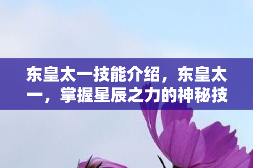 掌握星辰之力的神秘技能图片