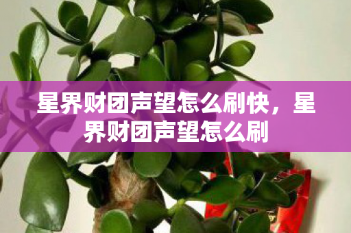 星界财团声望怎么刷快,星界财团声望怎么刷 星界财团声望怎么刷快,星界财团声望怎么刷