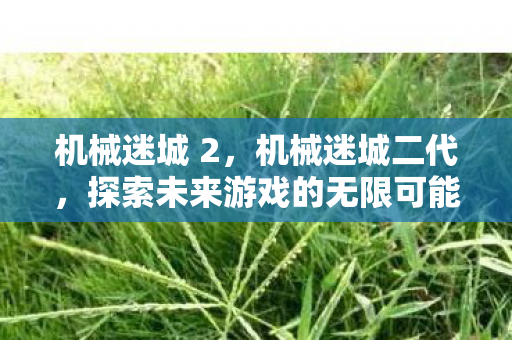 机械迷城 2，机械迷城二代，探索未来游戏的无限可能