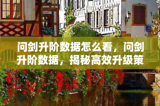 问剑升阶数据怎么看,问剑升阶数据,揭秘高效升级策略 问剑升阶数据怎么看,问剑升阶数据,揭秘高效升级策略