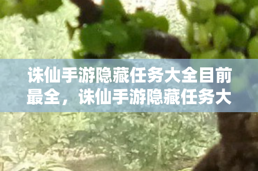 诛仙手游隐藏任务大全目前最全,诛仙手游隐藏任务大全,解锁未知冒险的秘籍 诛仙手游隐藏任务大全目前最全,诛仙手游隐藏任务大全,解锁未知冒险的秘籍