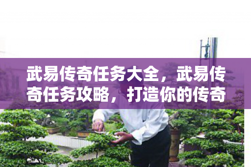 武易传奇任务大全,武易传奇任务攻略,打造你的传奇之旅 武易传奇任务大全,武易传奇任务攻略,打造你的传奇之旅
