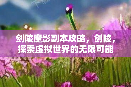 剑陵魔影副本攻略，剑陵，探索虚拟世界的无限可能