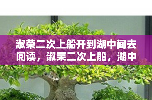 淑荣二次上船开到湖中间去阅读,淑荣二次上船,湖中的奇遇与探索 淑荣二次上船开到湖中间去阅读,淑荣二次上船,湖中的奇遇与探索