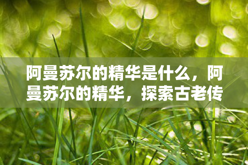 阿曼苏尔的精华是什么，阿曼苏尔的精华，探索古老传说中的神秘宝藏