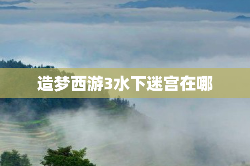 造梦西游3水下迷宫在哪 造梦西游3水下迷宫在哪