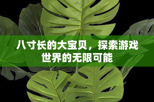 八寸长的大宝贝,探索游戏世界的无限可能 八寸长的大宝贝,探索游戏世界的无限可能