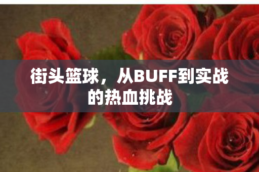 街头篮球,从BUFF到实战的热血挑战 街头篮球,从BUFF到实战的热血挑战