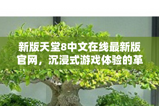 新版天堂8中文在线最新版官网，沉浸式游戏体验的革新