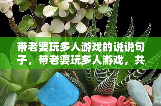 带老婆玩多人游戏的说说句子，带老婆玩多人游戏，共享欢乐时光