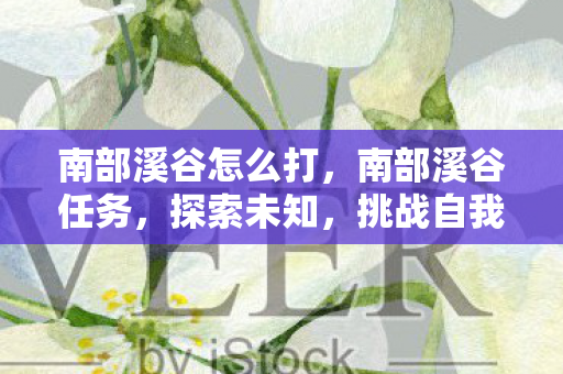 南部溪谷怎么打,南部溪谷任务,探索未知,挑战自我 南部溪谷怎么打,南部溪谷任务,探索未知,挑战自我
