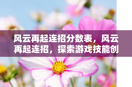 风云再起连招分数表,风云再起连招,探索游戏技能创新的无限可能 风云再起连招分数表,风云再起连招,探索游戏技能创新的无限可能