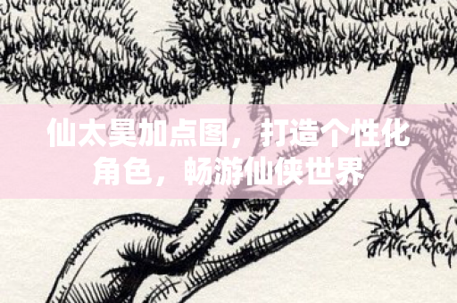 仙太昊加点图,打造个性化角色,畅游仙侠世界 仙太昊加点图,打造个性化角色,畅游仙侠世界
