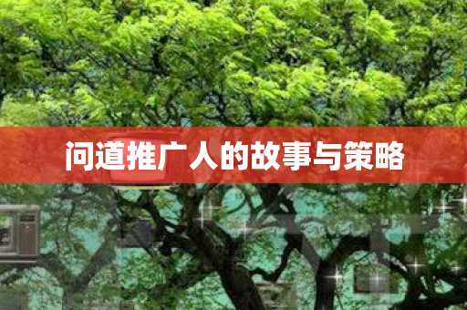 问道推广人的故事与策略 问道推广人的故事与策略
