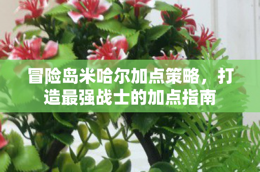 冒险岛米哈尔加点策略,打造最强战士的加点指南 冒险岛米哈尔加点策略,打造最强战士的加点指南