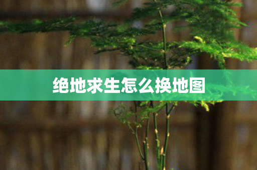 绝地求生怎么换地图