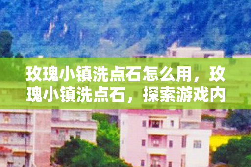 玫瑰小镇洗点石怎么用,玫瑰小镇洗点石,探索游戏内的独特魅力与策略 玫瑰小镇洗点石怎么用,玫瑰小镇洗点石,探索游戏内的独特魅力与策略