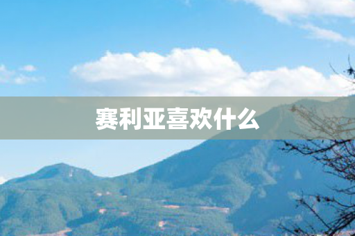 赛利亚喜欢什么 赛利亚喜欢什么