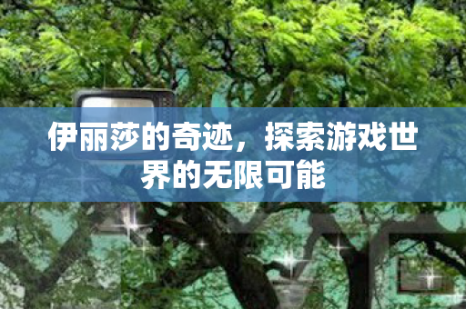 伊丽莎的奇迹,探索游戏世界的无限可能 伊丽莎的奇迹,探索游戏世界的无限可能