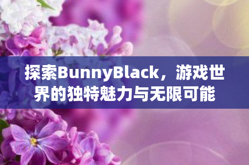 探索BunnyBlack,游戏世界的独特魅力与无限可能 探索BunnyBlack,游戏世界的独特魅力与无限可能