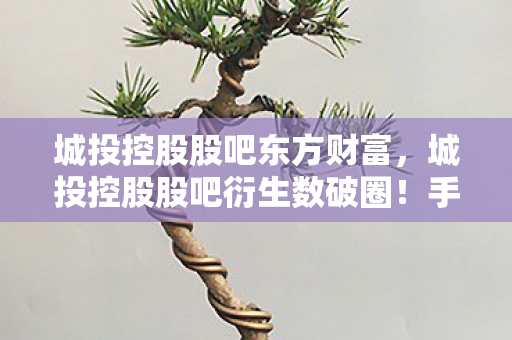 城投控股股吧东方财富，城投控股股吧衍生数破圈！手办狂魔用冰箱空荡换意想不到的收藏宇宙