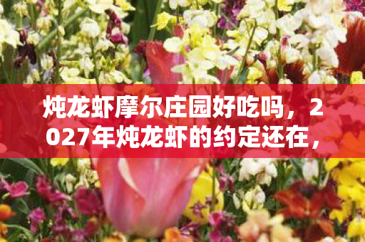 炖龙虾摩尔庄园好吃吗,2027年炖龙虾的约定还在,可摩尔庄园的你,却让我鼻子一酸 炖龙虾摩尔庄园好吃吗,2027年炖龙虾的约定还在,可摩尔庄园的你,却让我鼻子一酸
