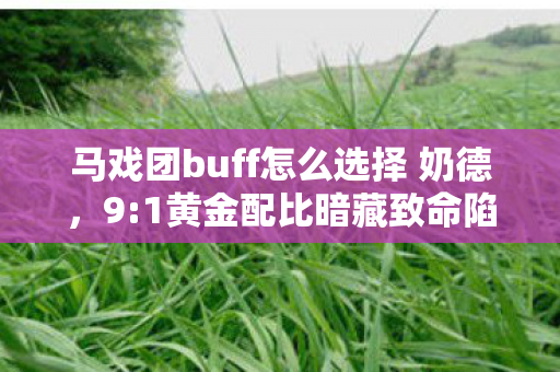 马戏团buff怎么选择 奶德,9:1黄金配比暗藏致命陷阱?99%玩家至死不知的buff真相! 马戏团buff怎么选择 奶德,9:1黄金配比暗藏致命陷阱?99%玩家至死不知的buff真相!