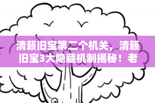 清籁旧宝第二个机关,清籁旧宝3大隐藏机制揭秘!老玩家血泪心得+避坑指南 清籁旧宝第二个机关,清籁旧宝3大隐藏机制揭秘!老玩家血泪心得+避坑指南