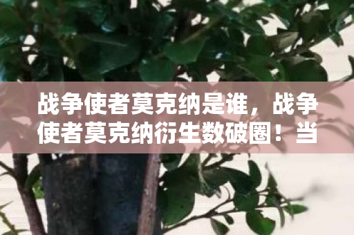 战争使者莫克纳是谁，战争使者莫克纳衍生数破圈！当手办堆成山时，冰箱竟上演意想不到的空城计