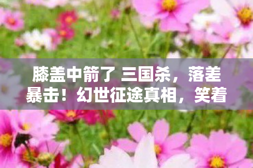 膝盖中箭了 三国杀，落差暴击！幻世征途真相，笑着氪金笑着哭，膝盖中箭也认输