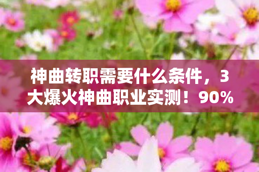 神曲转职需要什么条件,3大爆火神曲职业实测!90%玩家直呼真香的隐藏体验 神曲转职需要什么条件,3大爆火神曲职业实测!90%玩家直呼真香的隐藏体验