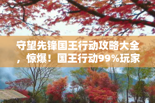 守望先锋国王行动攻略大全，惊爆！国王行动99%玩家卡关点，这3招逆天改命通关！